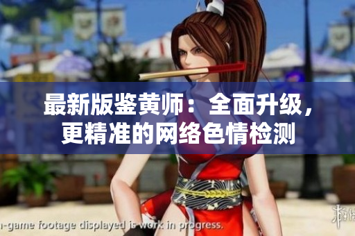 最新版鉴黄师：全面升级，更精准的网络色情检测