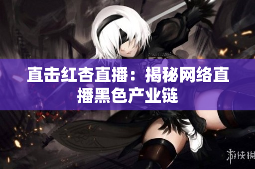 直击红杏直播：揭秘网络直播黑色产业链