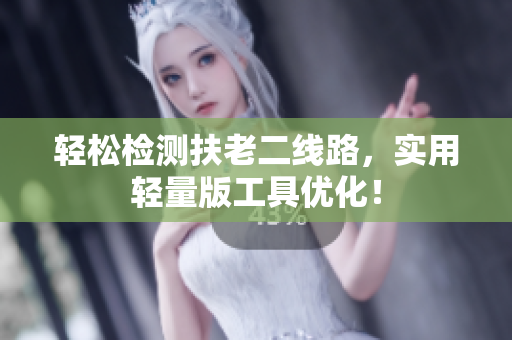 轻松检测扶老二线路，实用轻量版工具优化！