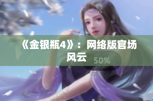 《金银瓶4》：网络版官场风云