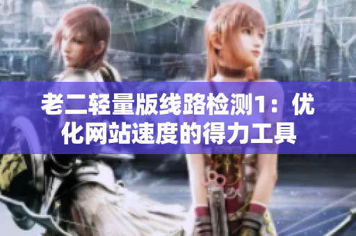 老二轻量版线路检测1：优化网站速度的得力工具