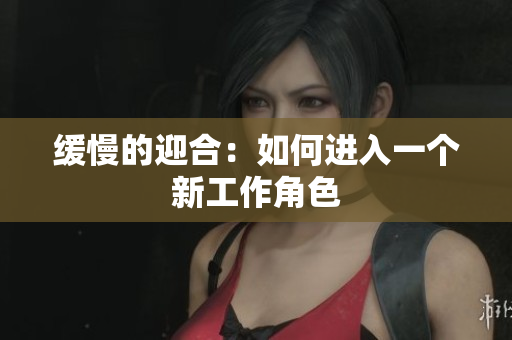 缓慢的迎合：如何进入一个新工作角色