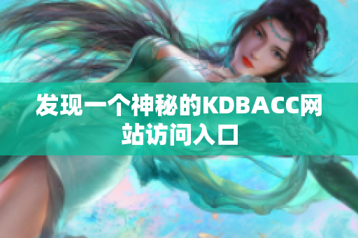 发现一个神秘的KDBACC网站访问入口