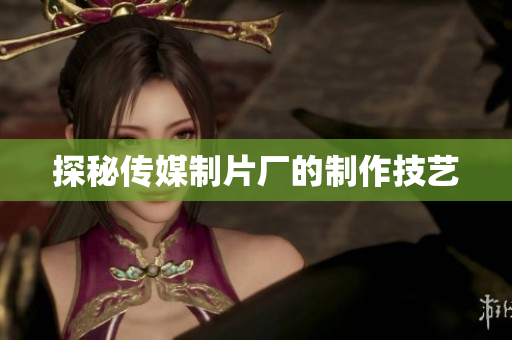 探秘传媒制片厂的制作技艺