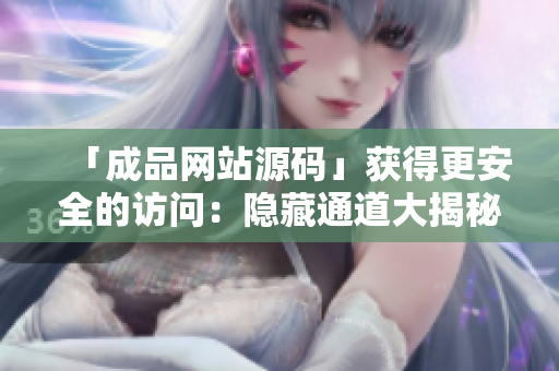 「成品网站源码」获得更安全的访问：隐藏通道大揭秘！
