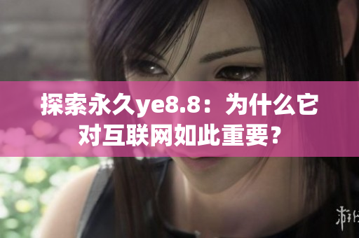 探索永久ye8.8：为什么它对互联网如此重要？