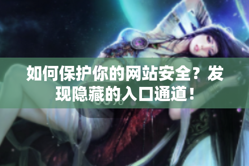 如何保护你的网站安全？发现隐藏的入口通道！