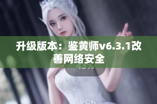 升级版本：鉴黄师v6.3.1改善网络安全