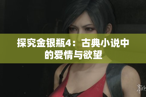 探究金银瓶4：古典小说中的爱情与欲望
