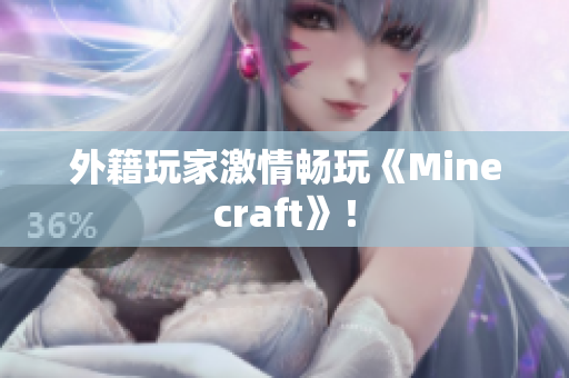外籍玩家激情畅玩《Minecraft》！