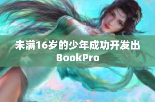 未满16岁的少年成功开发出BookPro