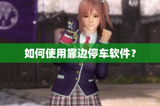 如何使用靠边停车软件？