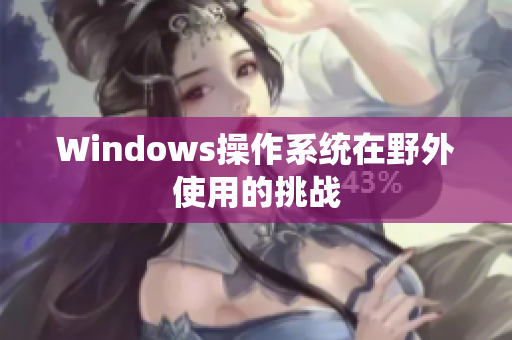 Windows操作系统在野外使用的挑战