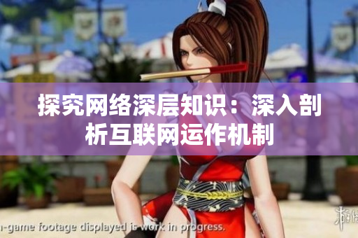 探究网络深层知识：深入剖析互联网运作机制