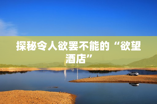 探秘令人欲罢不能的“欲望酒店”