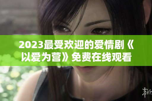 2023最受欢迎的爱情剧《以爱为营》免费在线观看