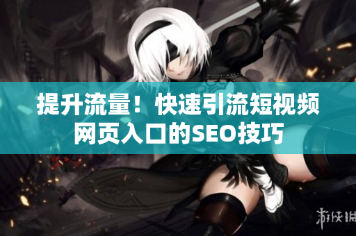 提升流量！快速引流短视频网页入口的SEO技巧