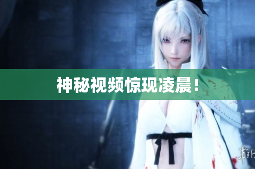 神秘视频惊现凌晨！