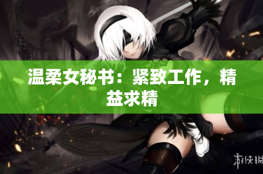 温柔女秘书：紧致工作，精益求精
