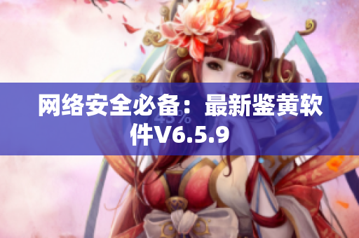 网络安全必备：最新鉴黄软件V6.5.9