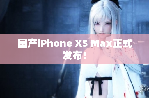 国产iPhone XS Max正式发布！