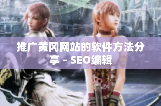 推广黄冈网站的软件方法分享 - SEO编辑