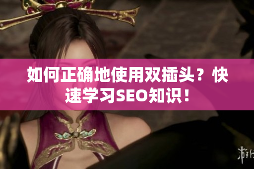 如何正确地使用双插头？快速学习SEO知识！
