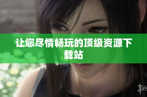 让您尽情畅玩的顶级资源下载站