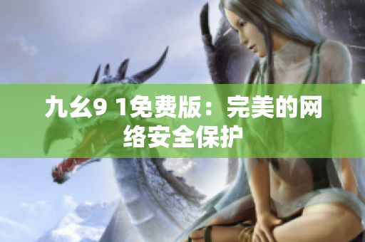 九幺9 1免费版：完美的网络安全保护