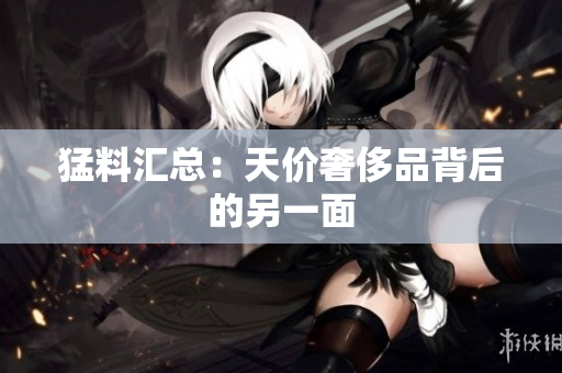 猛料汇总：天价奢侈品背后的另一面