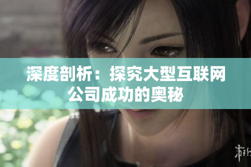 深度剖析：探究大型互联网公司成功的奥秘