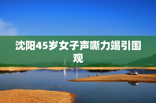 沈阳45岁女子声嘶力竭引围观