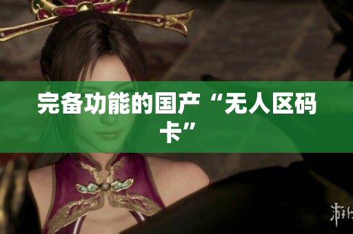 完备功能的国产“无人区码卡”
