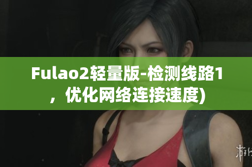 Fulao2轻量版-检测线路1，优化网络连接速度)