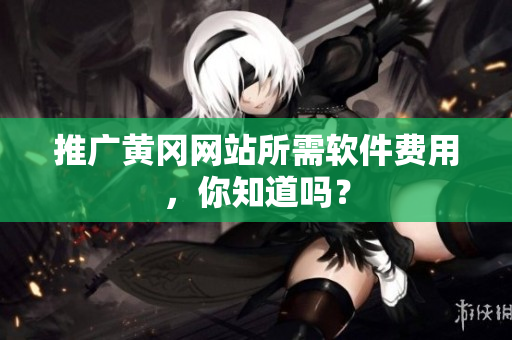 推广黄冈网站所需软件费用，你知道吗？