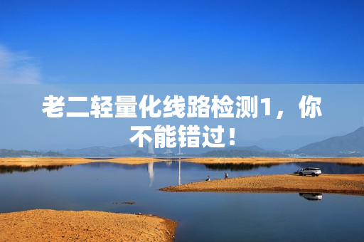 老二轻量化线路检测1，你不能错过！