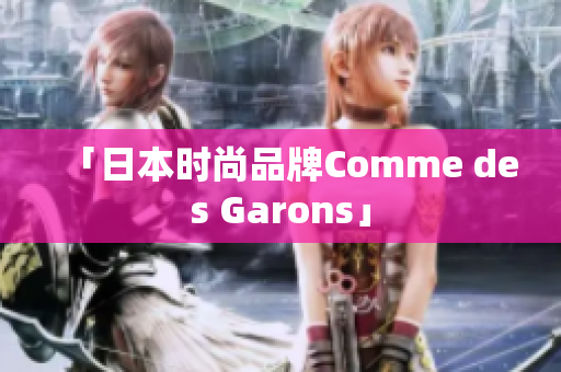 「日本时尚品牌Comme des Garons」