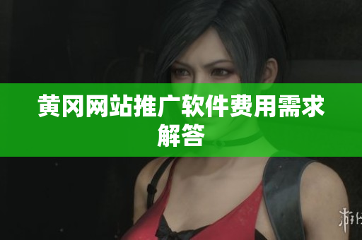 黄冈网站推广软件费用需求解答