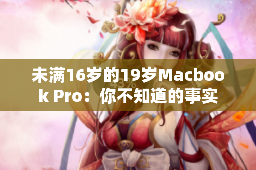 未满16岁的19岁Macbook Pro：你不知道的事实