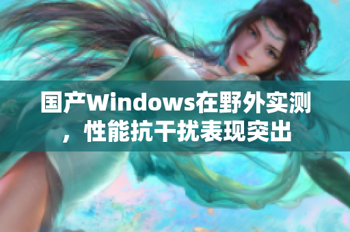 国产Windows在野外实测，性能抗干扰表现突出