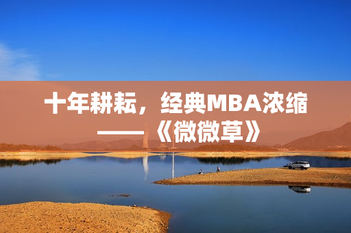 十年耕耘，经典MBA浓缩 —— 《微微草》