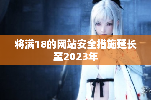 将满18的网站安全措施延长至2023年