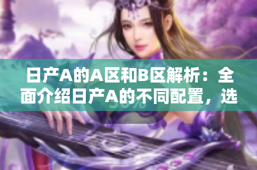 日产A的A区和B区解析：全面介绍日产A的不同配置，选择更好的购车方案