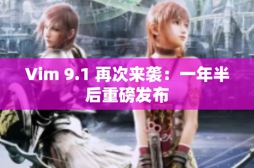 Vim 9.1 再次来袭：一年半后重磅发布