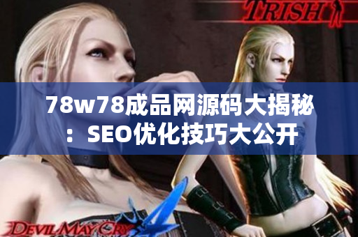78w78成品网源码大揭秘：SEO优化技巧大公开
