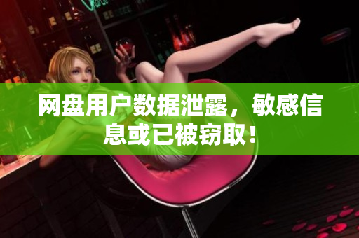 网盘用户数据泄露，敏感信息或已被窃取！