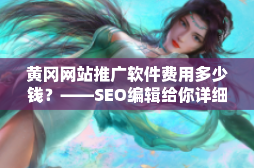 黄冈网站推广软件费用多少钱？——SEO编辑给你详细解析