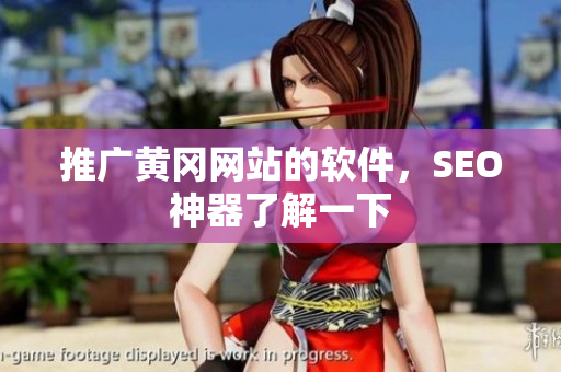 推广黄冈网站的软件，SEO神器了解一下