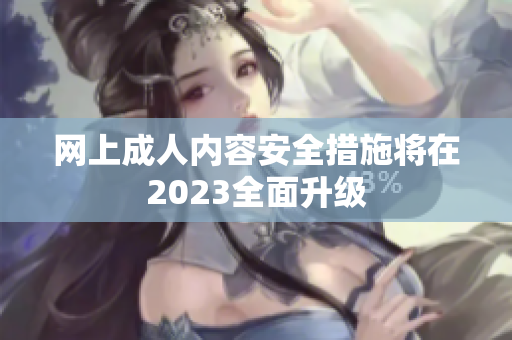 网上成人内容安全措施将在2023全面升级