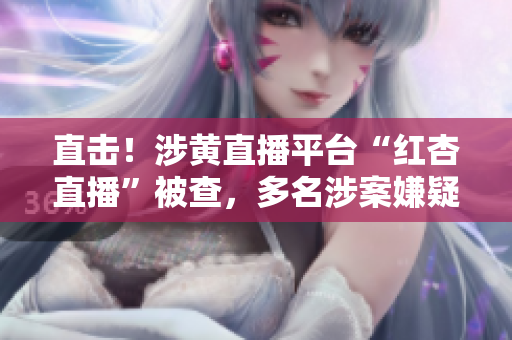 直击！涉黄直播平台“红杏直播”被查，多名涉案嫌疑人被抓！